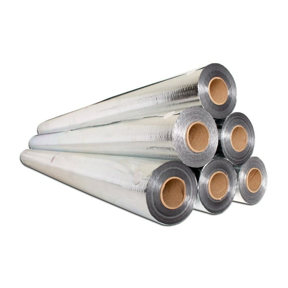 US Energy Products 200sqft Radiant Barrier Wrap for Weatherproofing Multipurpose White Double Bubble Reflective Foil Insulation Thermal Barrier R8 Industrial Strength Commercial Grade 4x50 No Tear 